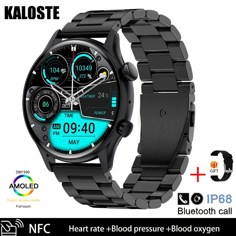 2022 Bluetooth Call Ladies Smart Watch Men Full Touch Screen Heart Rate Monitor Fitness Watches Smartwatch For Android IOS Women