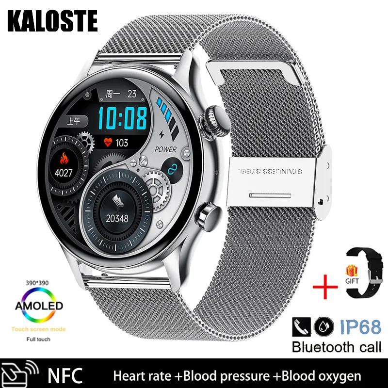 2022 Bluetooth Call Ladies Smart Watch Men Full Touch Screen Heart Rate Monitor Fitness Watches Smartwatch For Android IOS Women