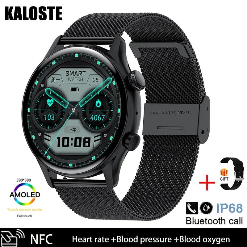 2022 Bluetooth Call Ladies Smart Watch Men Full Touch Screen Heart Rate Monitor Fitness Watches Smartwatch For Android IOS Women