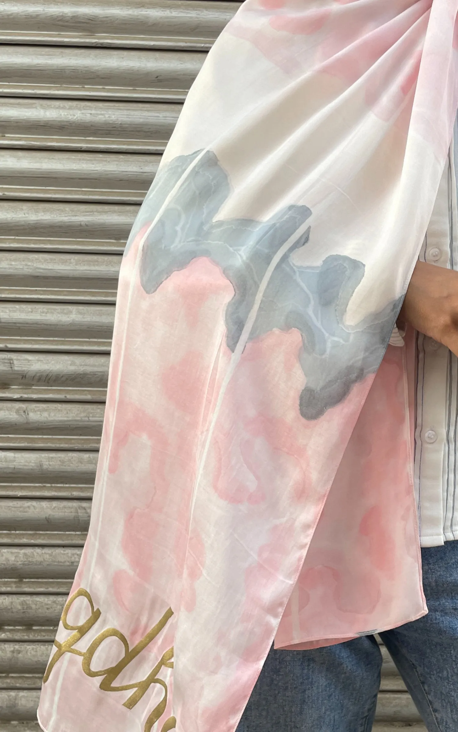 Abstract Printed Scarf