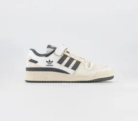 adidas Forum 84 Low Off White Grey White Trainers