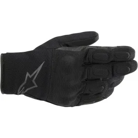 Alpinestars S Max Drystar Motorcycle Gloves Black Anthracite