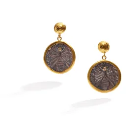 Ancient Queen Bee Earrings