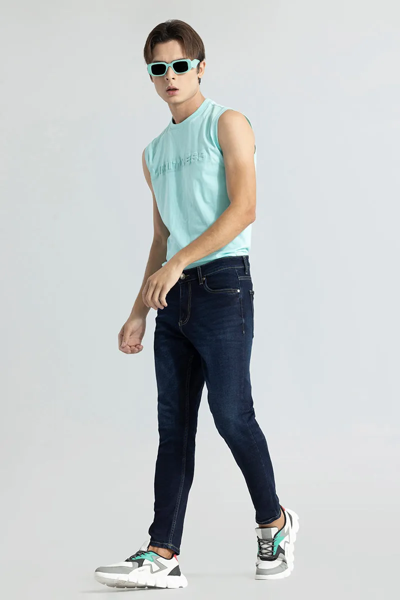 Asher Dark Blue Skinny Jeans