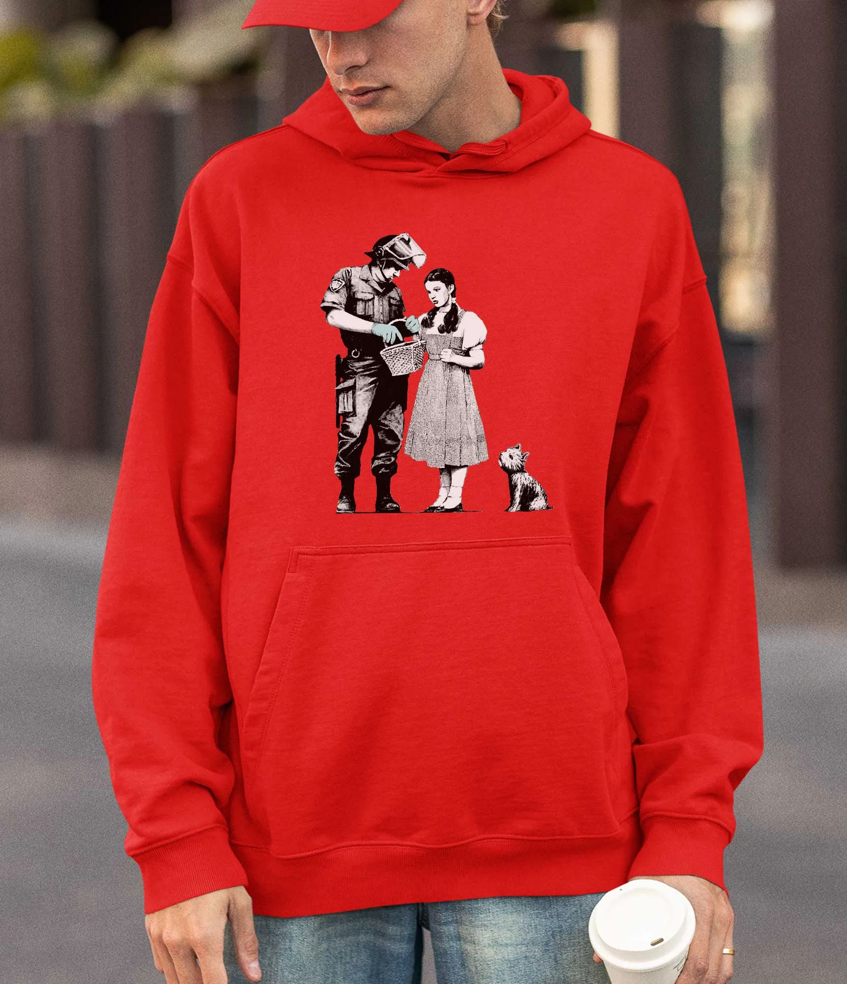 Banksy Hoodie - Dorothy