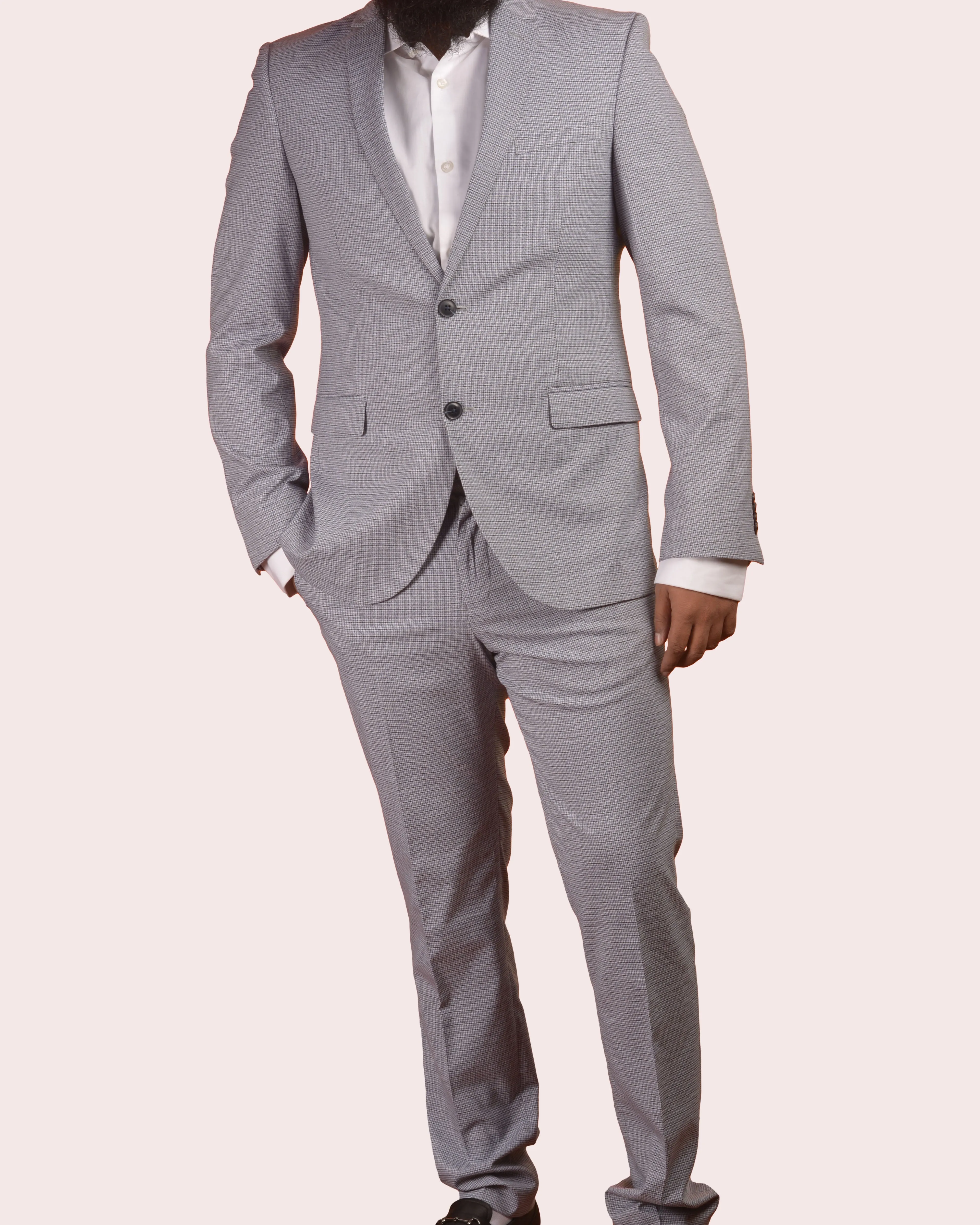 Blackberrys 2 Pcs Suits In Grey Check