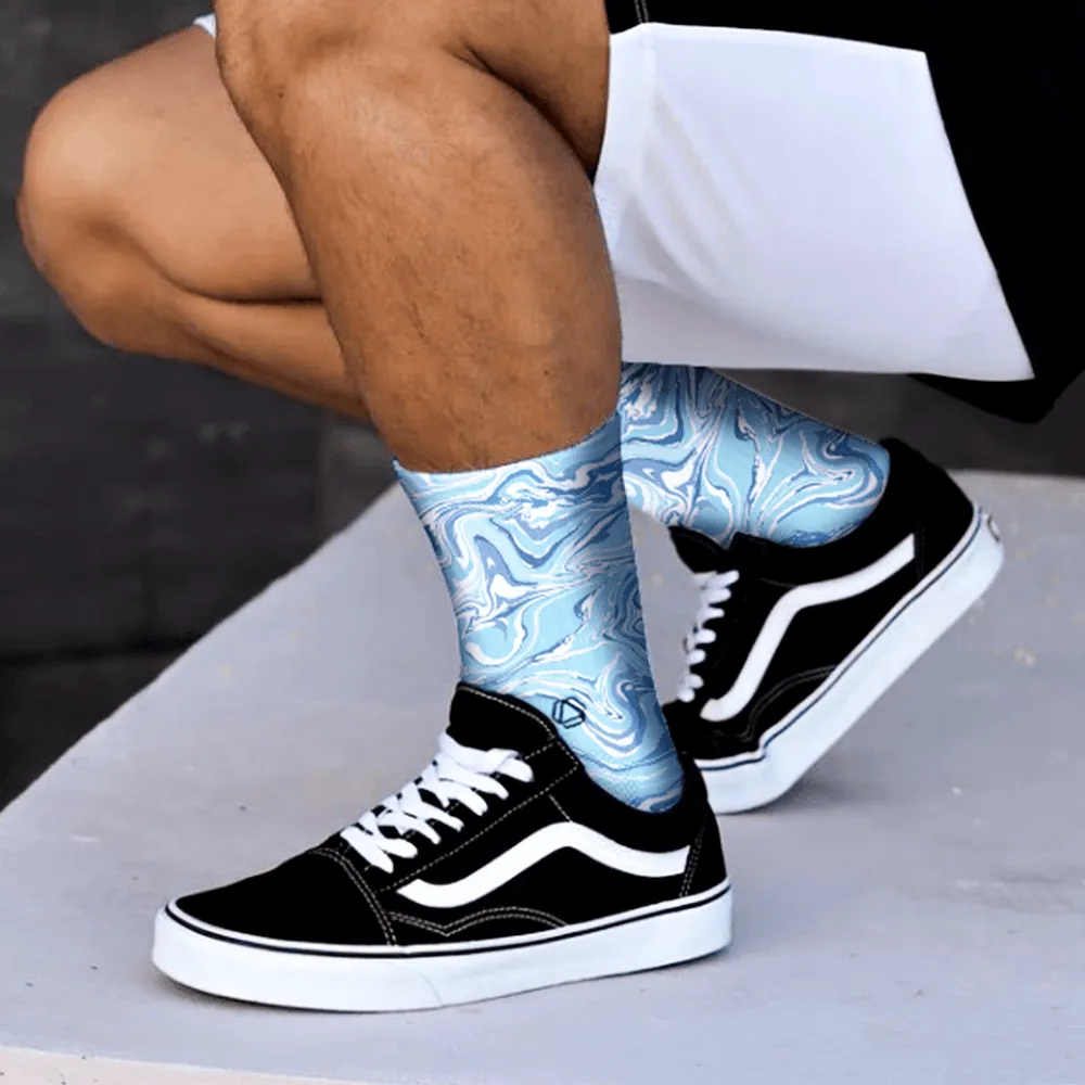 Blue Marble 2.0 Socks