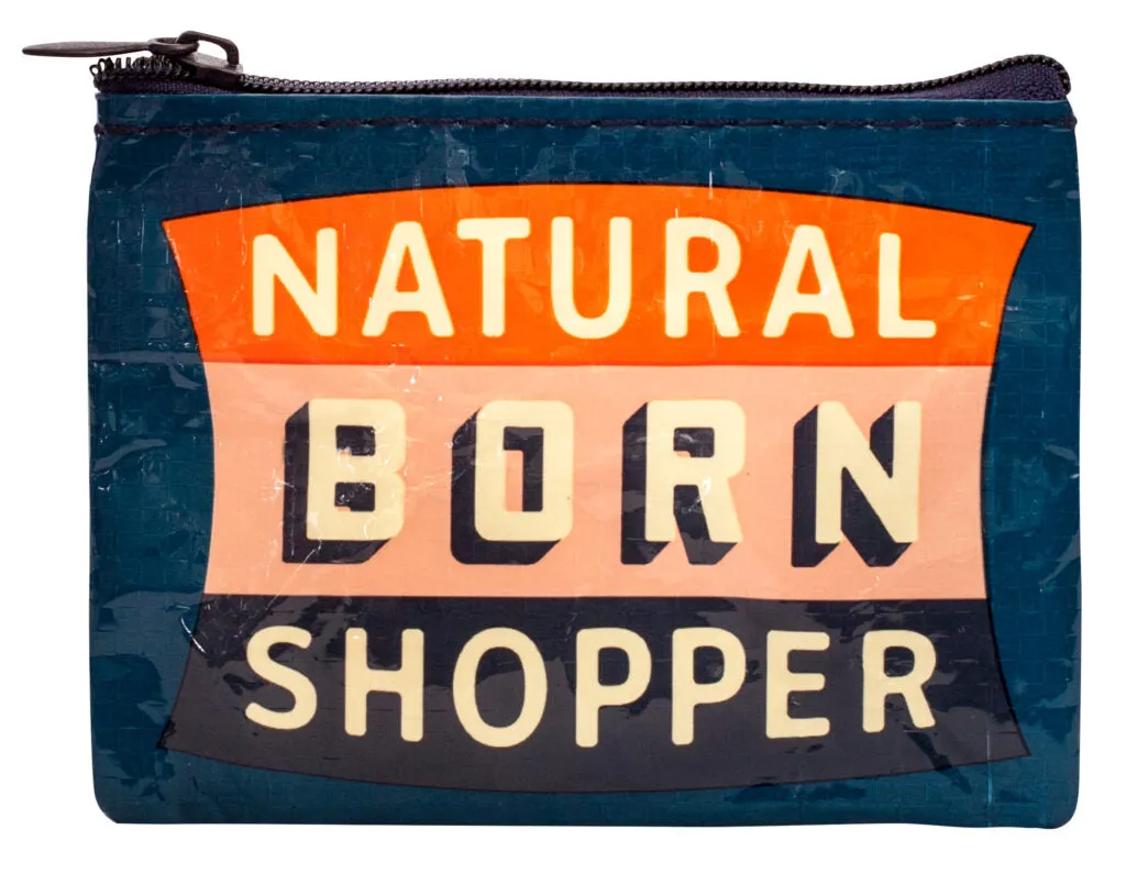 BlueQ - Natural Born Shopper Coin Purse