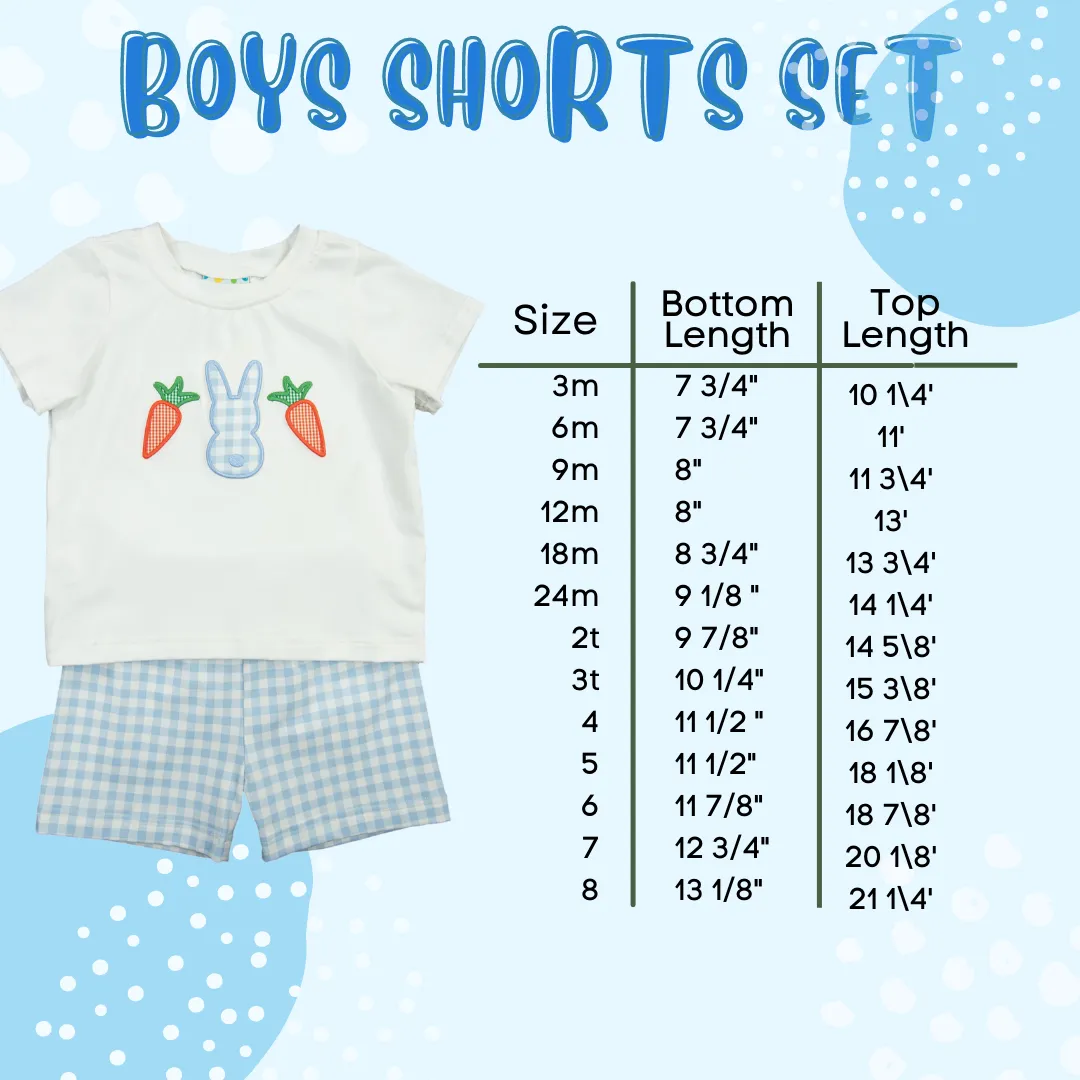 Boys Choo-Choo Cute Short Set