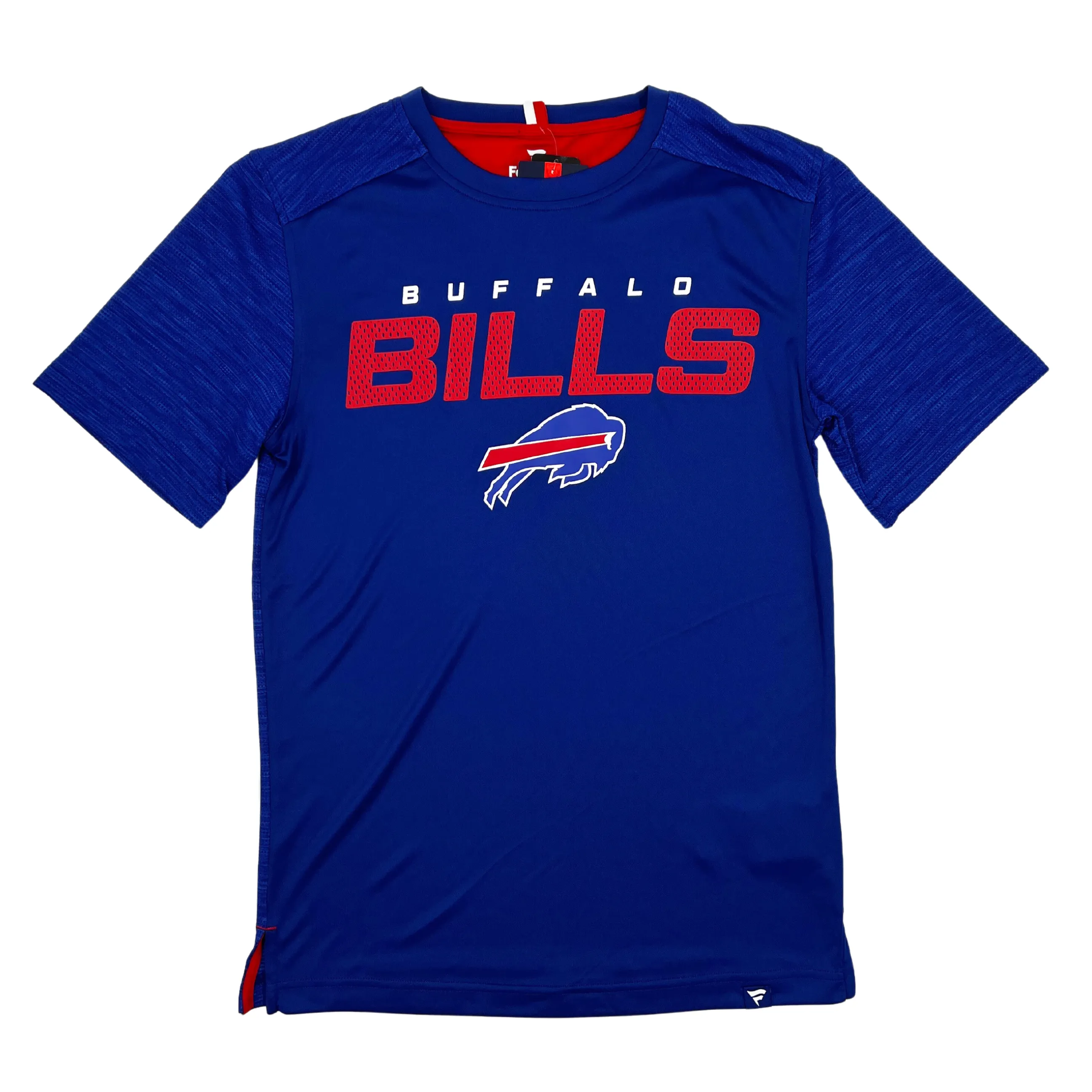 Buffalo Bills Royal Blue Streaky Short Sleeve Shirt