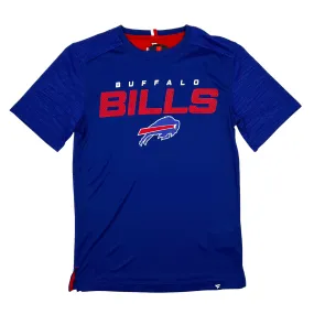 Buffalo Bills Royal Blue Streaky Short Sleeve Shirt