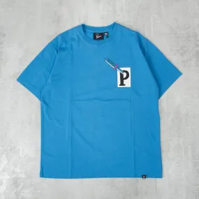 By Parra Effing Fork Tee - Slate Blue