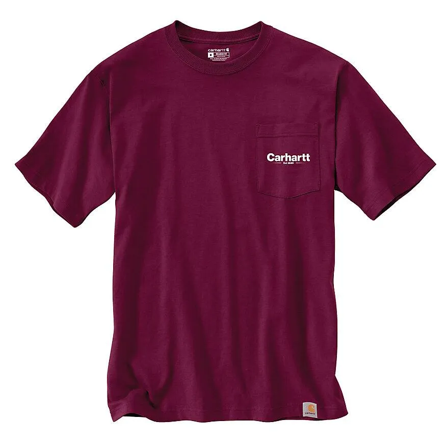 Carhartt Short Sleeve Pocket Line Graphic T-Shirt