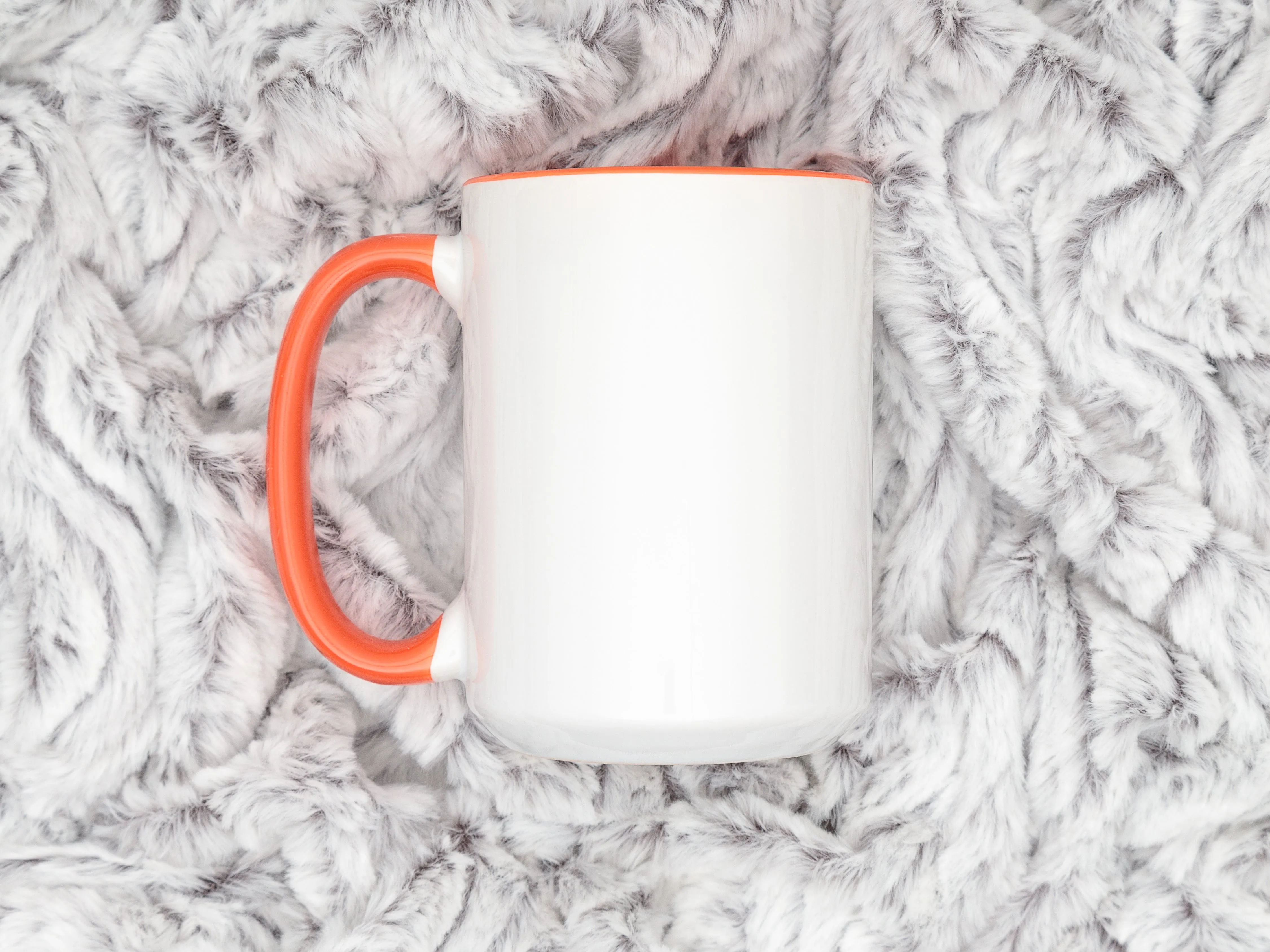 Coloured Inside/Handle 15oz Sublimation Mug - In Stock