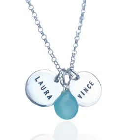 Customized Name Charm Necklace