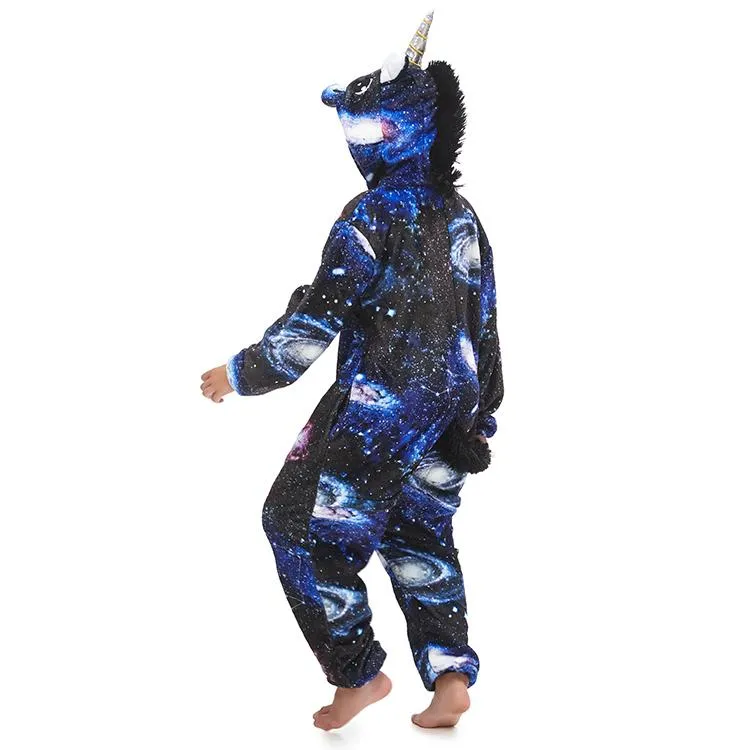 Dark Galaxy Unicorn Baby Onesie