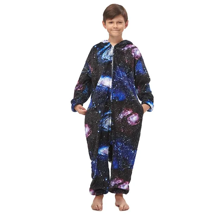 Dark Galaxy Unicorn Baby Onesie