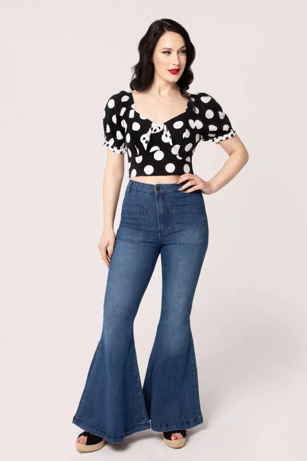 Dolores Polka Top