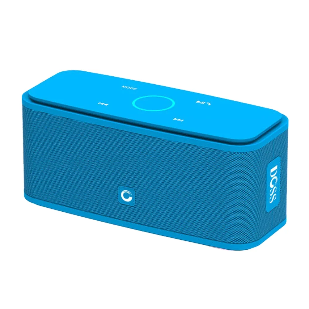 DOSS SoundBox Wireless Bluetooth Speaker TWS Touch Control IPX5 Waterproof Mini Portable Sound Box Stereo Bass Computer Speakers