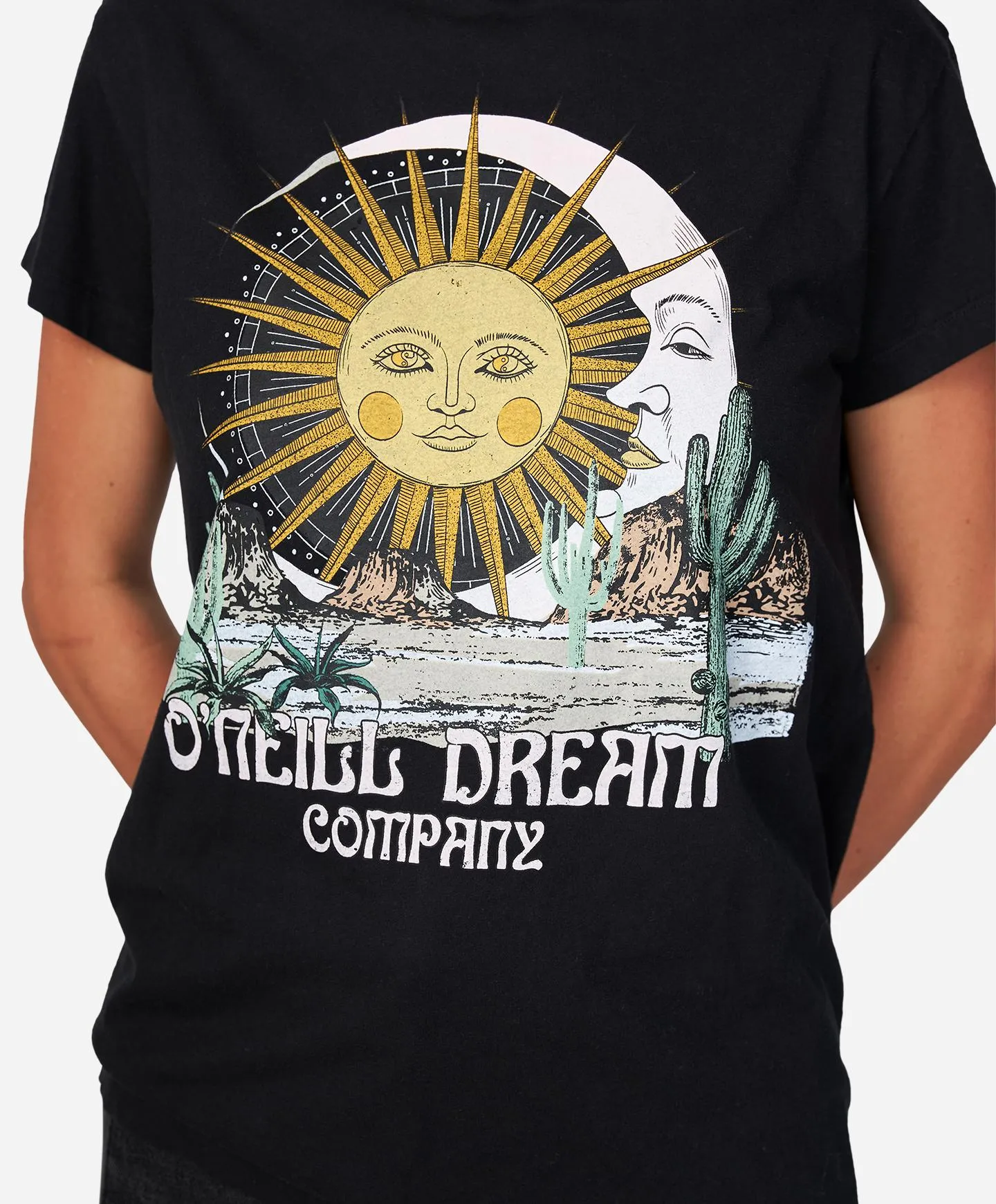 Dream Company SS Tee - Washed Black