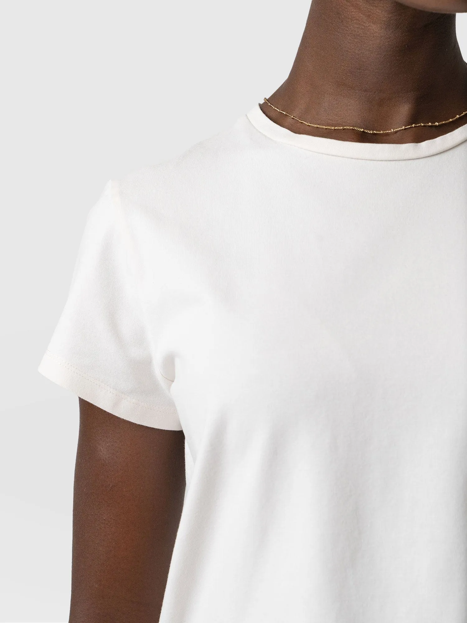 Easy Cotton Tee - Cream