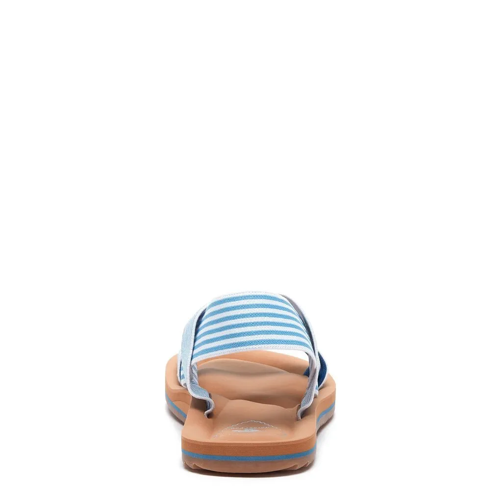 Ellen Blue Stripe Sandal