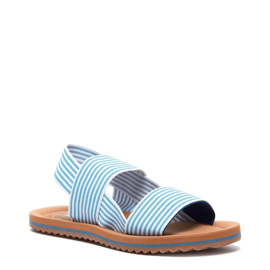 Ellen Blue Stripe Sandal