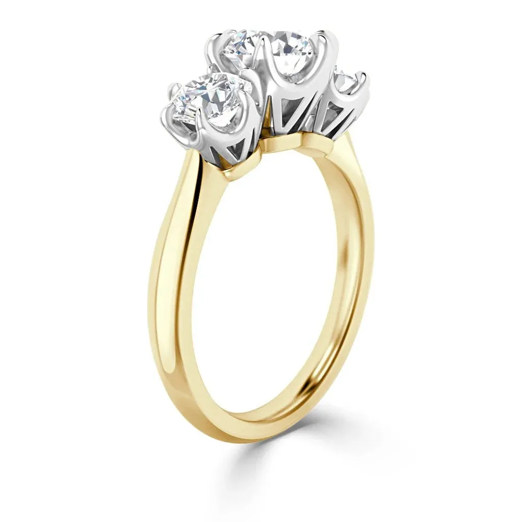 Emily - 18ct Yellow Gold - Round