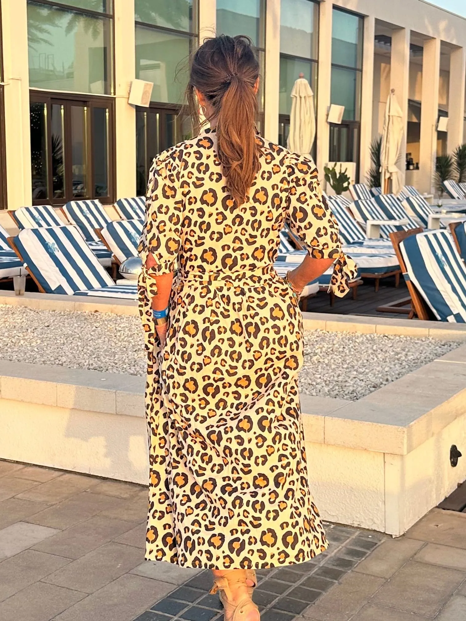 ‘FAITH’ SHIRTDRESS IN LEOPARD