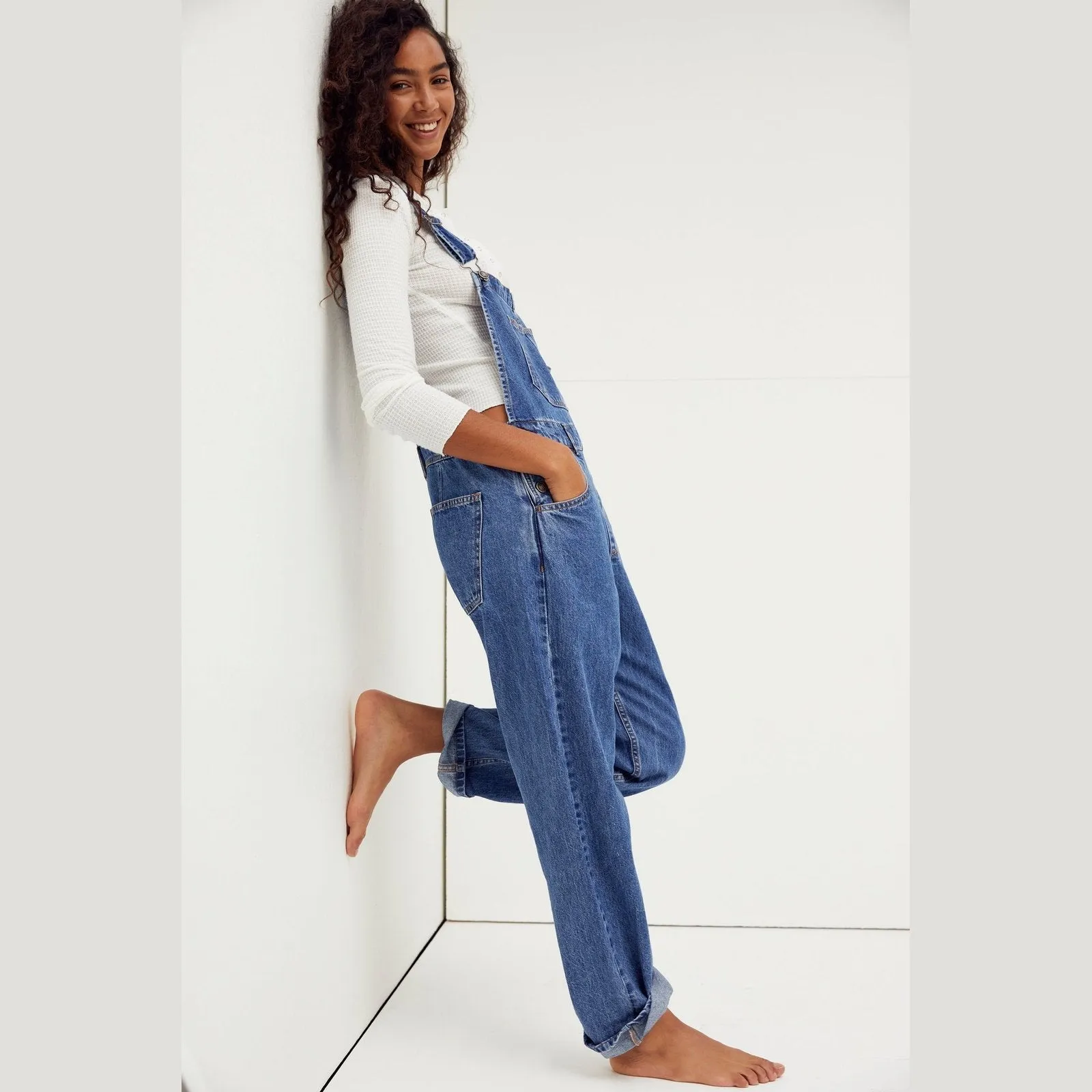 Free People Ziggy Overalls