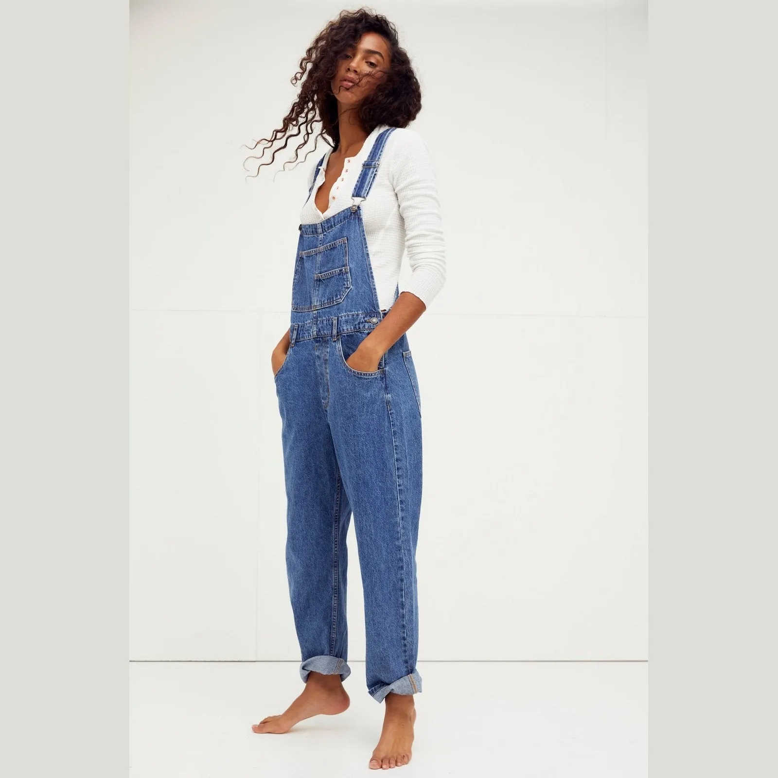 Free People Ziggy Overalls