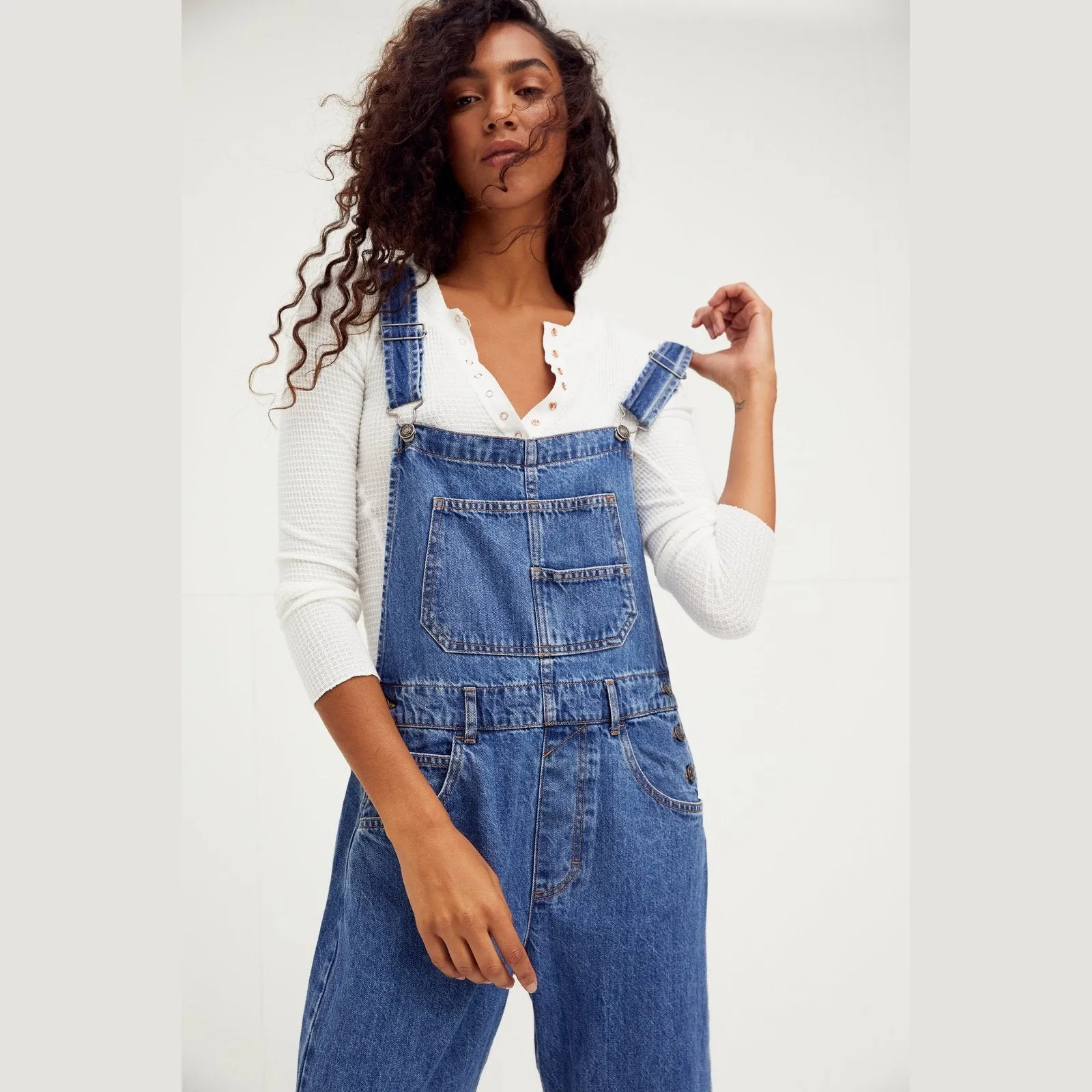 Free People Ziggy Overalls