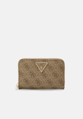 GUESS LAUREL LOGO ZIP AROUND WALLET