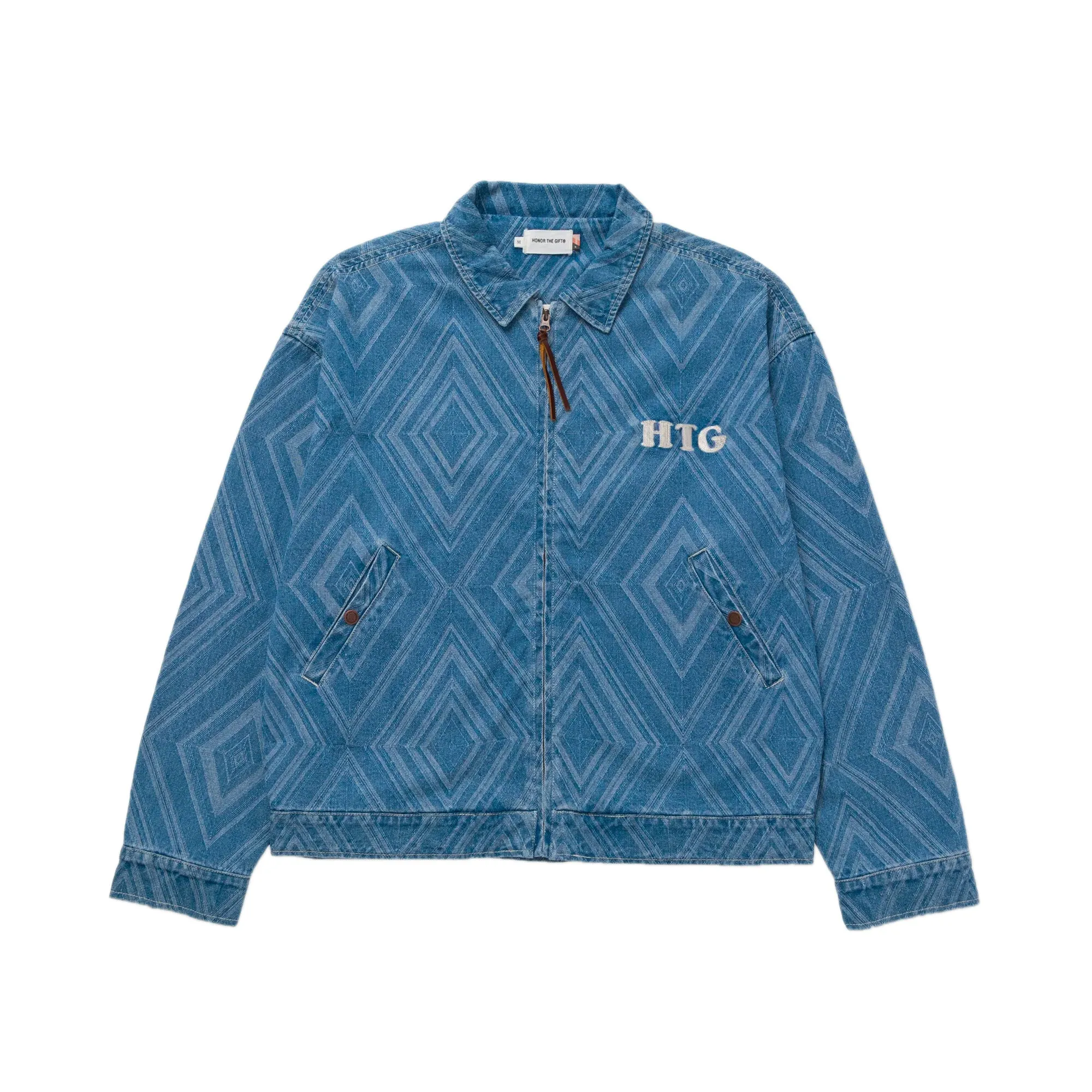 Honor The Gift Mens Diamond Denim Jacket