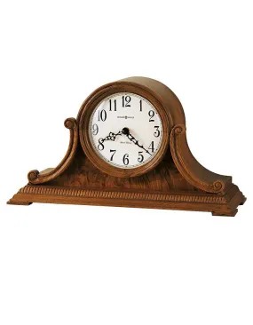 Howard Miller Anthony Chiming Mantel Clock - Oak Yorkshire Finish - Aged Dial