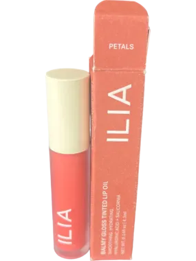 ILIA Pink Balmy Gloss Tinted Lip Oil - Petals 4.3ml