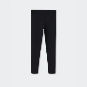 Imported Soft Cotton Black Legging For Girls