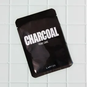 Lapcos Daily Skin Sheet Mask Charcoal Black