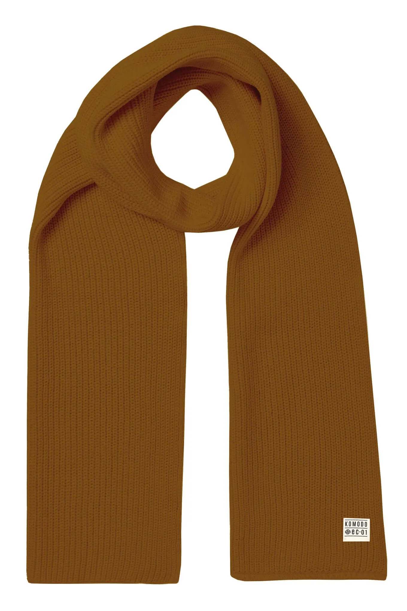 MARAT - GOTS Organic Cotton Scarf Spiced Ginger