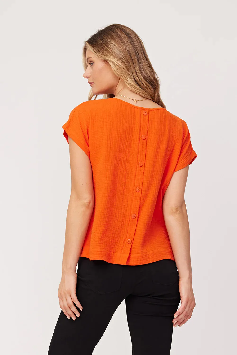 Melani Top | Orange