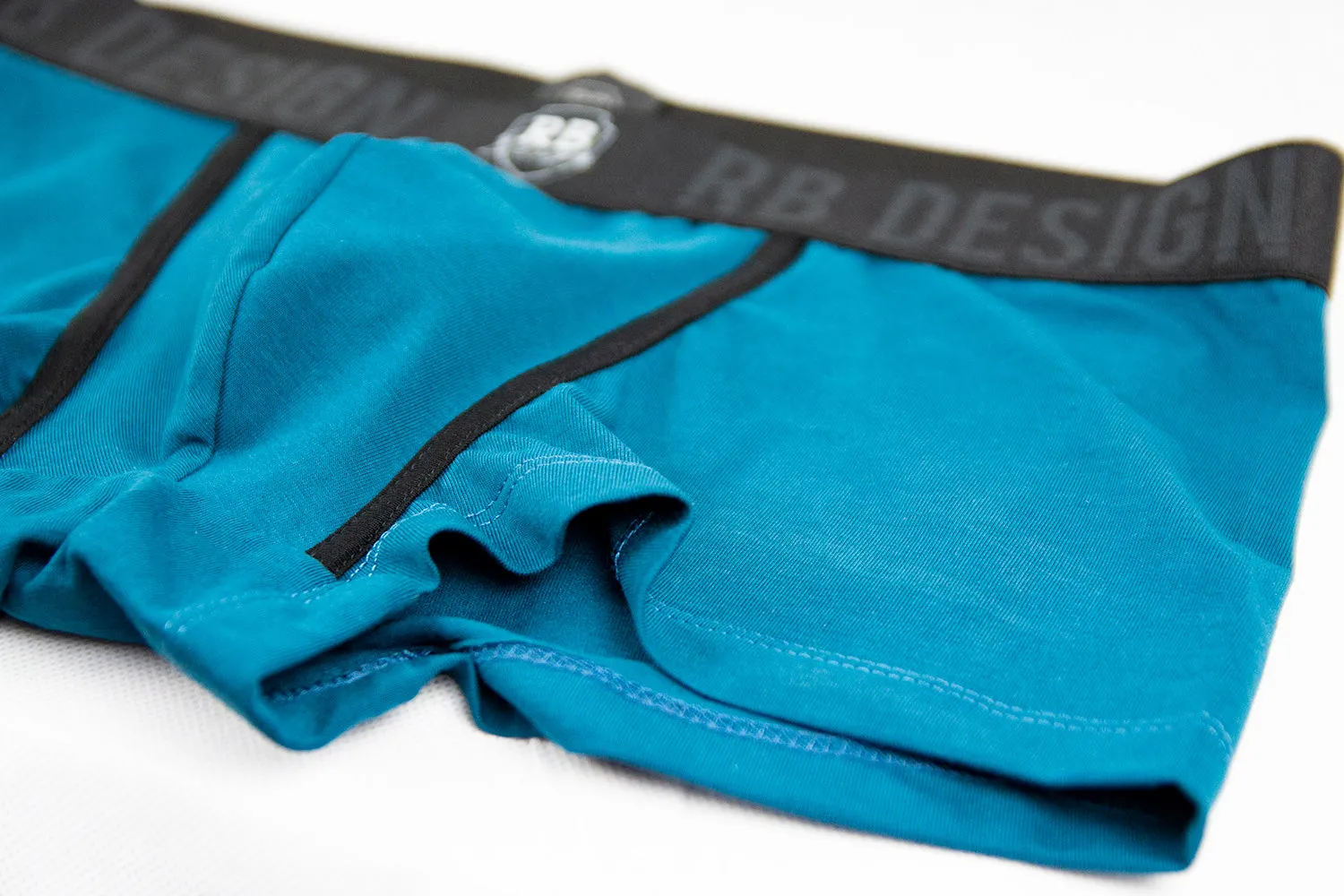 Men's Ocean Blue Boxer Briefs "HURRICANE"