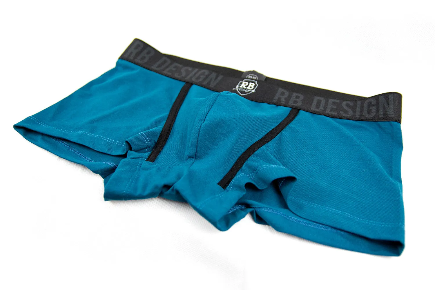 Men's Ocean Blue Boxer Briefs "HURRICANE"