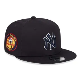 NEW ERA New York Yankees Side Patch Navy 9FIFTY Snapback Cap