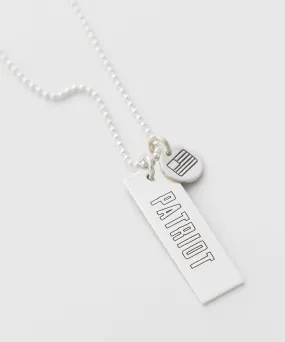 Patriot Dog Tag Necklace - Unisex