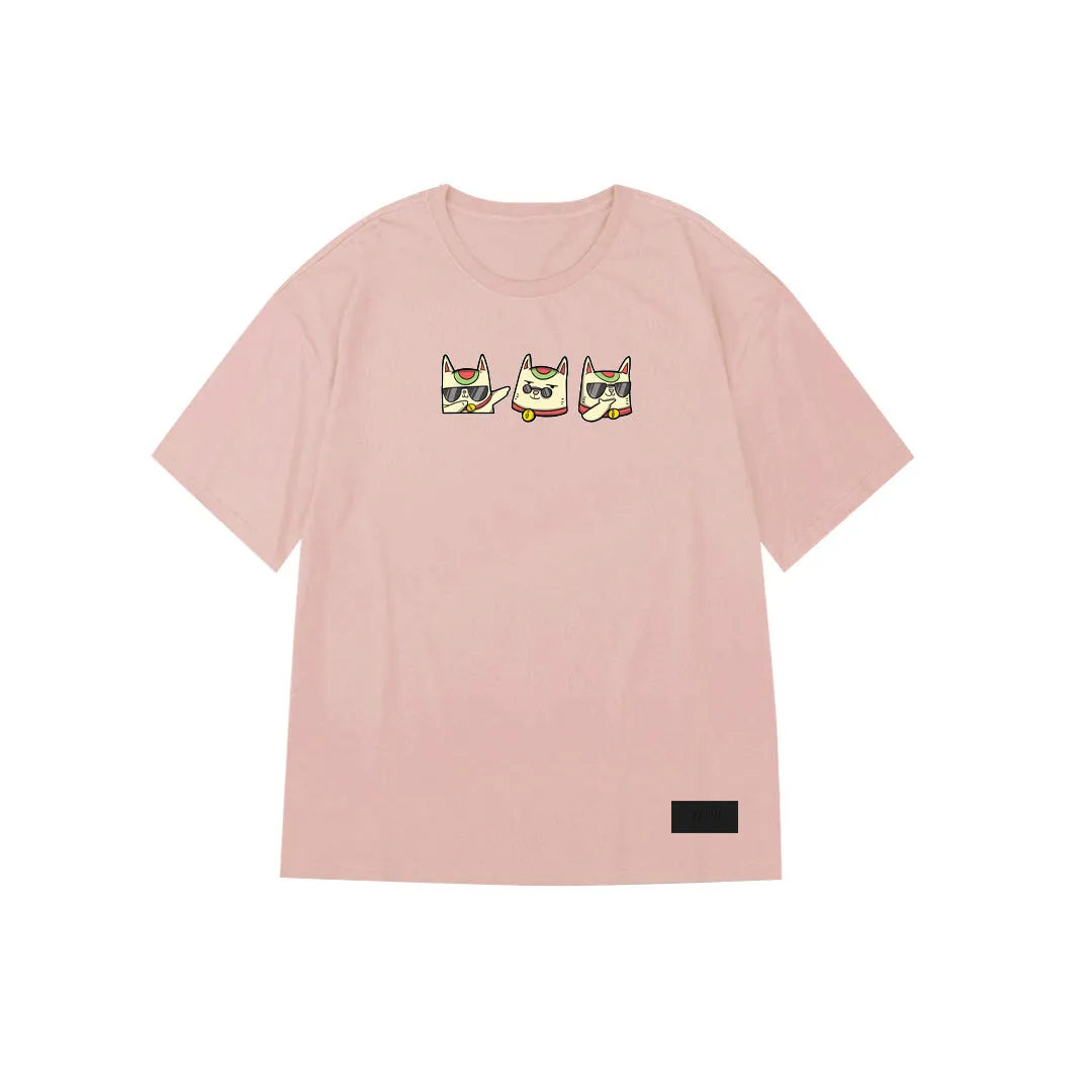 "PAW$ITIVITY" Oversized Unisex Reflective Kids T-Shirt 26651