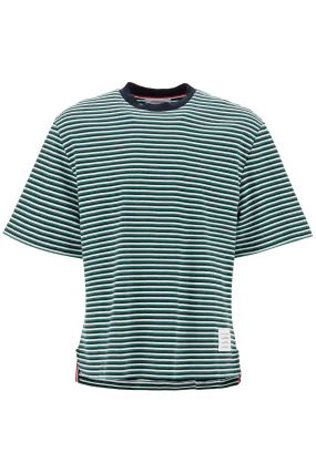 "striped oversized jersey t-shirt"