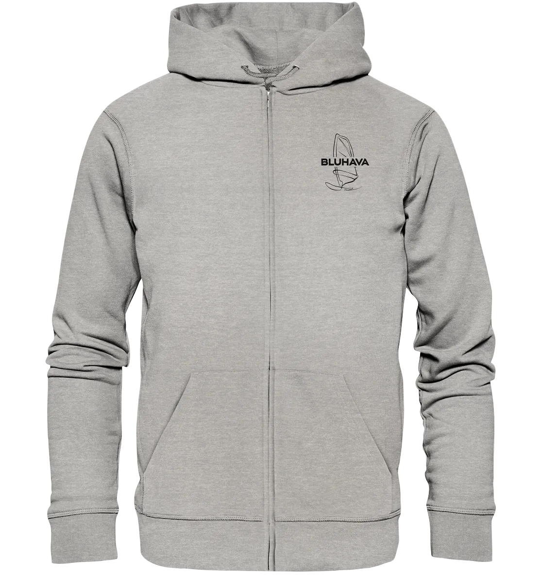 "Windsurf OneLiner" - Unisex Premium Organic Zipper