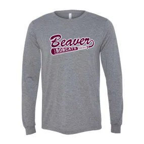 Retro Script Super Soft Long Sleeve T-shirt