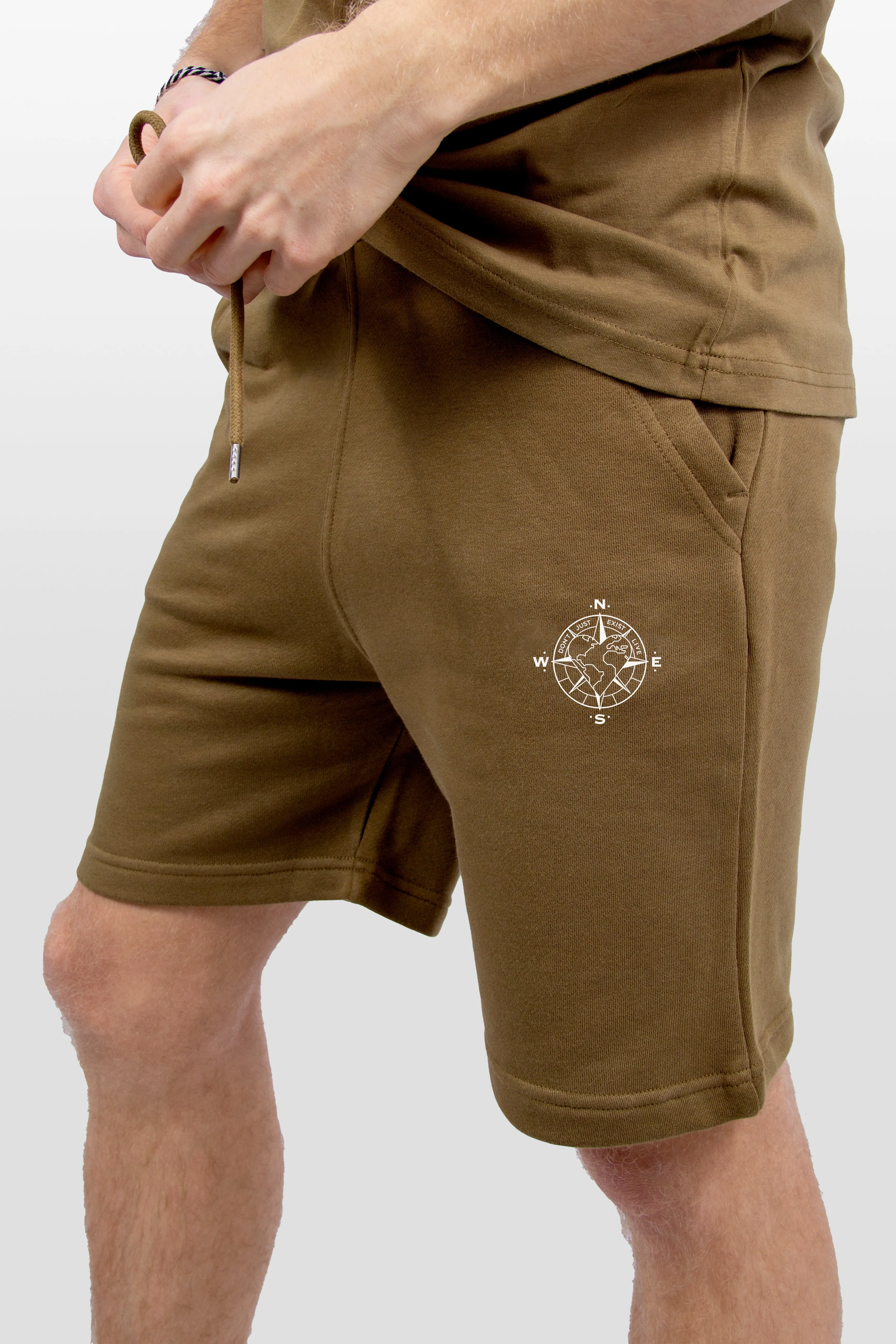 Shortpants Compass // Navy Green