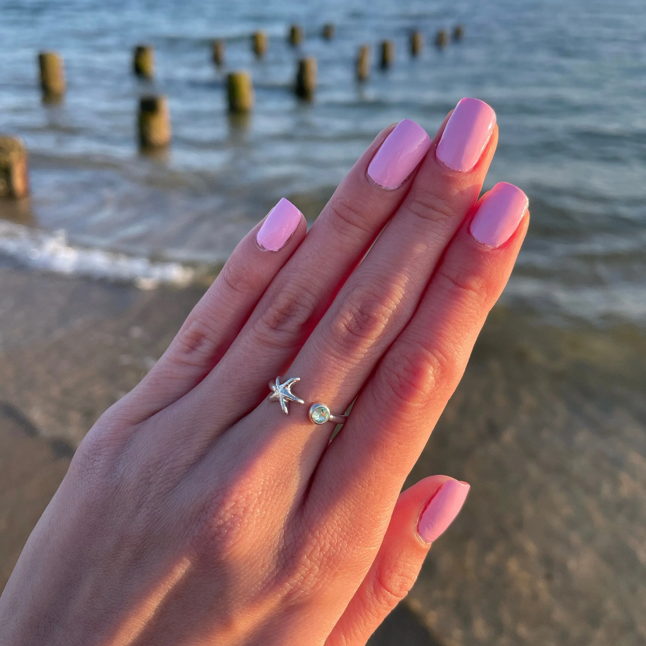 Starfish Adjustable Ring